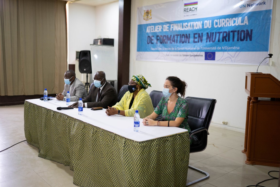 Photo : PAM/ Maria Gallar. Atelier de finalisation du curricula en nutrition et diététique, en N'Djamena. 