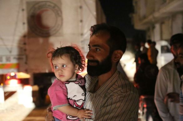L'assistance alimentaire du PAM atteint les familles dans la ville assiégée de Darayya