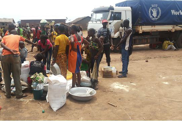 Le PAM fournit une assistance d’urgence aux victimes de la violence en République Centrafricaine
