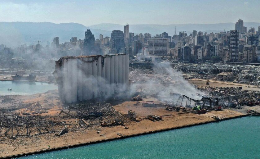 Le Programme alimentaire mondial renforce son intervention au Liban à la suite des explosions qui ont détruit le port de Beyrouth.