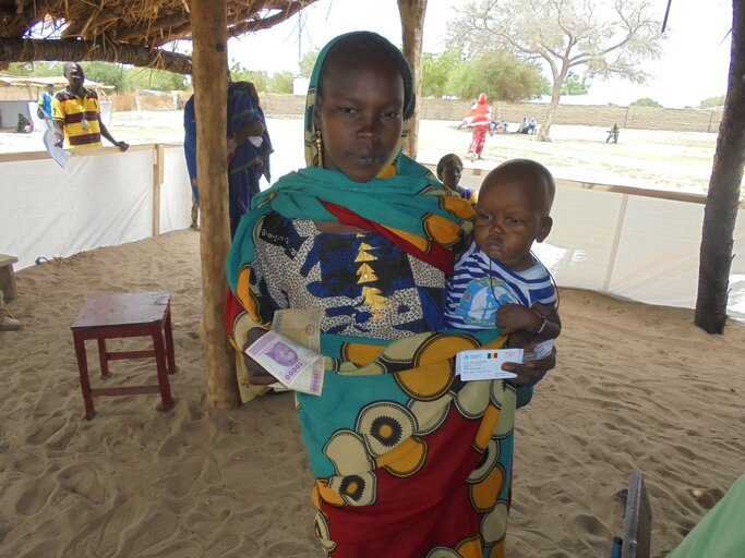 L’Assistance alimentaire par transfert monétaire pour des personnes déplacées dans la région du Lac, Tchad