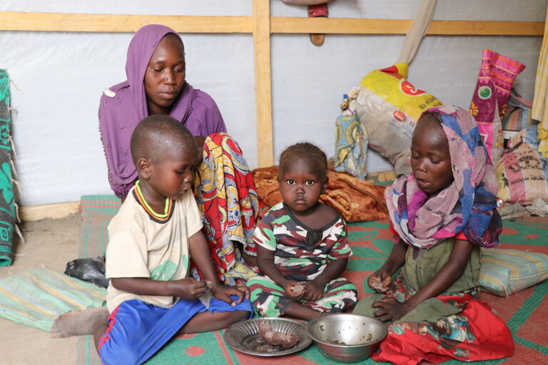 Tchad : se nourrir, la lutte quotidienne pour les réfugiés de Kalambari