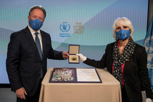 Le Directeur exécutif du PAM invite le monde à utiliser ses richesses pour prévenir la famine dans son discours d'acceptation du Nobel de la Paix