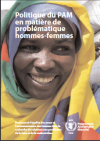 Politique du PAM en matière de problématique hommes-femmes 2009