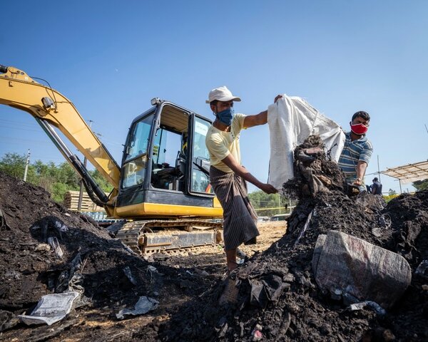 CB fire cleanup