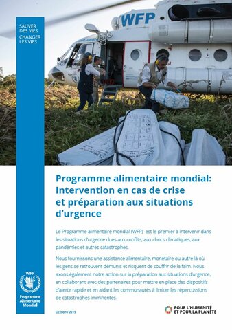 PAM: intervention en cas de crise et préparation aux situations d'urgence 