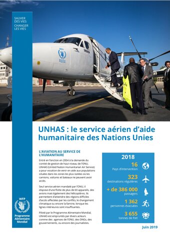 Unhas L Aviation Au Service De L Humanitaire World Food Programme