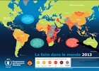 Carte de la faim dans le monde 2013