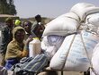 Wheat from Ukraine distributed in Dabat, Ethiopia in March. Photo: WFP/Claire Nevill