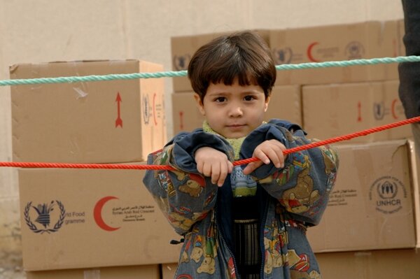 Le PAM lance un projet pilote de bons alimentaires par téléphone mobile pour les réfugiés irakiens en Syrie