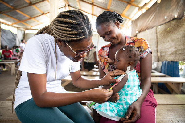  PAM/Theresa Piorr, Haïti. Activité de nutrition aux Coteaux 