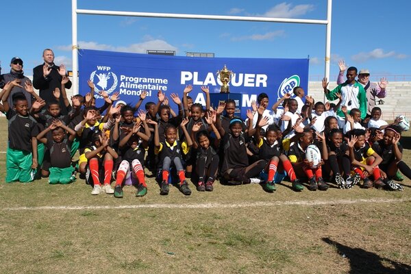 "Plaquer la faim" pour la Coupe du Monde de Rugby 2015