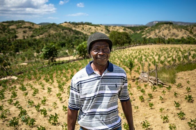 A farmer Haiti