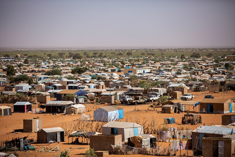Camp de Mbera, Mauritanie, Mars 2022