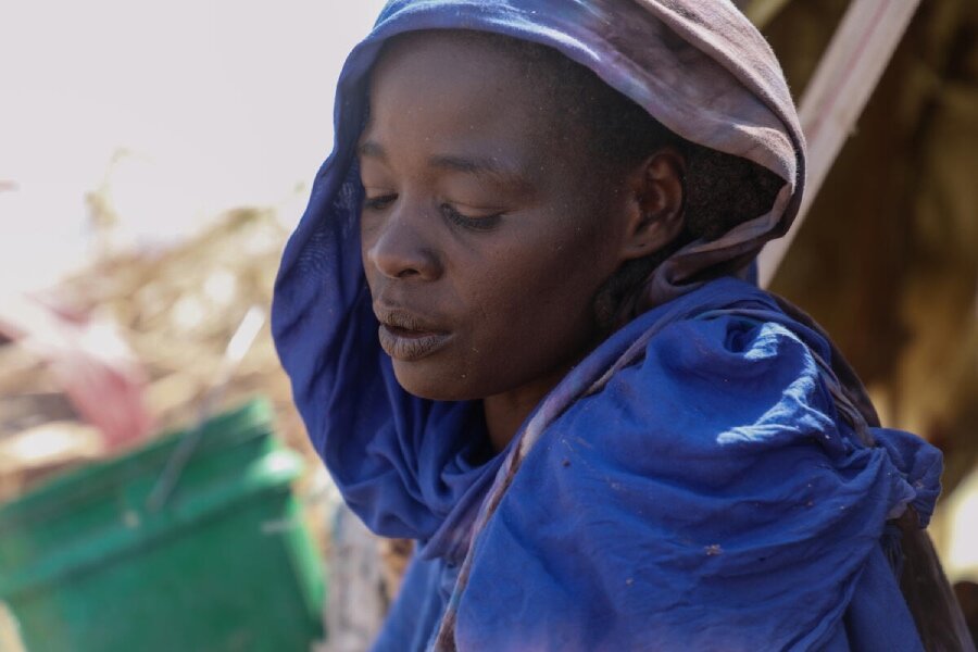 Many of those crossing into Chad have been wounded in Sudan's conflict and some children are severely malnourished. Photo: WFP/Marie-Helena Laurent