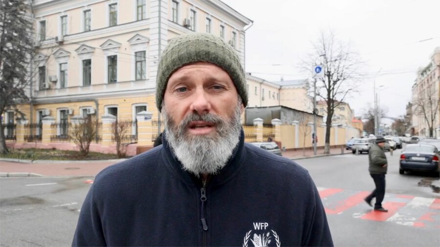 Peace is the only way, says WFP Ukraine Country Director Matthew Hollingworth. Photo: WFP/Antoine Vallas 