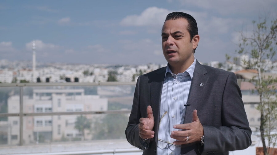 WFP Country Director Samer Abdeljaber