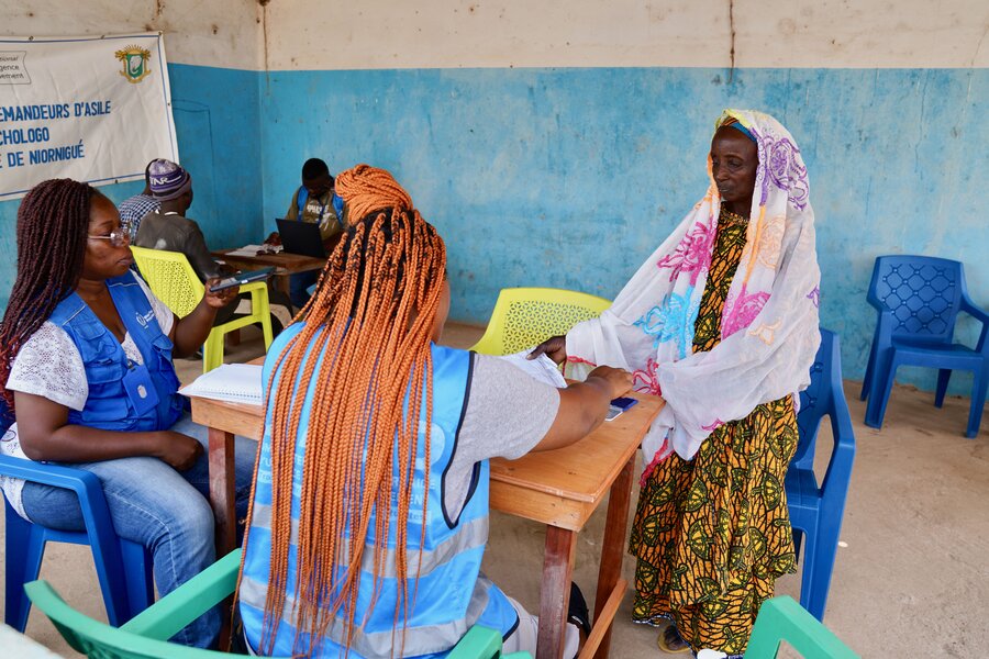 WFP distribution