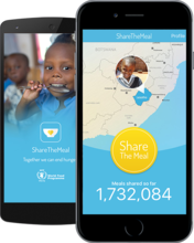 Le PAM lance une application mobile gratuite pour aider à nourrir les enfants syriens réfugiés