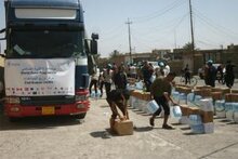 Le PAM distribue de la nourriture aux familles assiégées à Qayyarah depuis plus de 2 ans