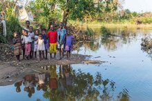 climate-impacted Mozambican children