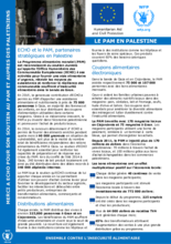 ECHO et le PAM, partenaires stratégiques en Palestine